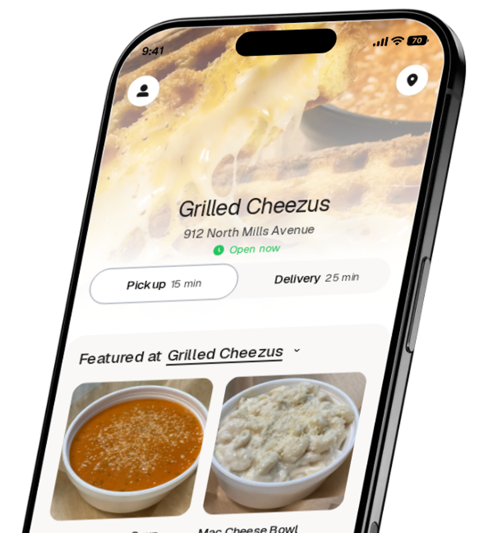 Grilled Cheezus app preview